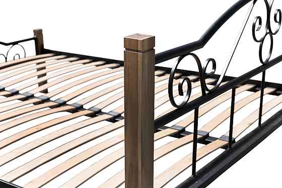 Ліжко Регіна Вуд 1600*2000, чорний Київ