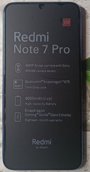 Смартфон Xiaomi Redmi Note 7 Pro 6/128Gb. Новый! Київ - фото 5