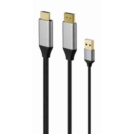 Кабель Cablexpert (AHDMIMDPM01) HDMIDisplayPort, 2 м чорний, сірий Харьков