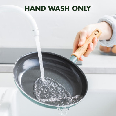 Сковорода GreenPan Mayflower, 20 см з керамічним покриттям, блакитна (CC001667-001) Винница - изображение 3