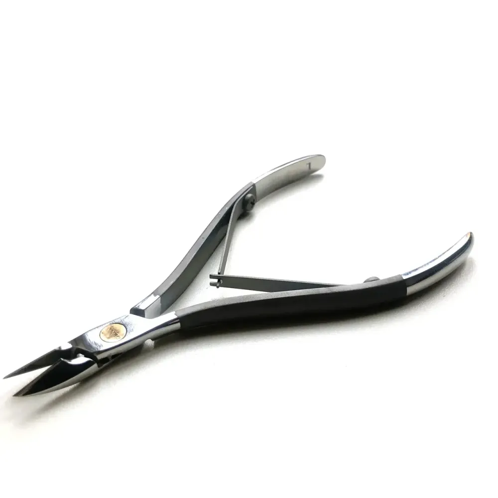 OLTON профессиональные кусачки для кутикулы L (накожницы), титановая длина режущей части – 10-13 мм. Киев - изображение 1