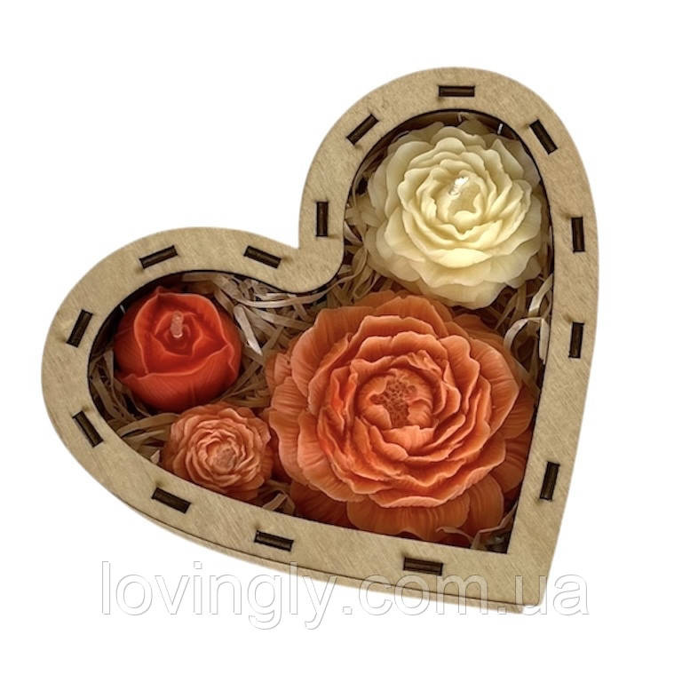 Набор свечей ручной работы 