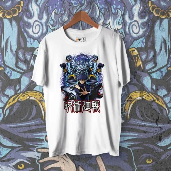 Футболка чоловіча з  принтом Магическая Битва Мэгуми Фусигуро 2 WE Розмір 48 Дніпро