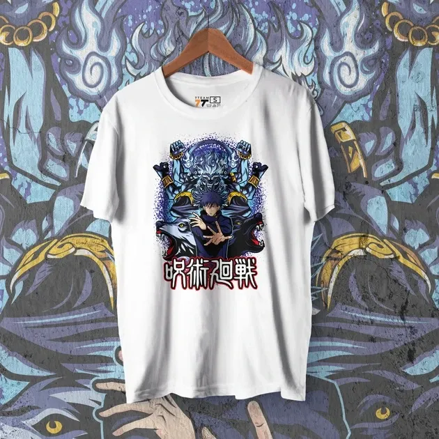 Футболка чоловіча з  принтом Магическая Битва Мэгуми Фусигуро 2 WE Розмір 48 Дніпро - фото 1