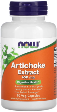 Артишок екстракт Now Foods Artichoke Extract 450mg 90 розт капс Київ
