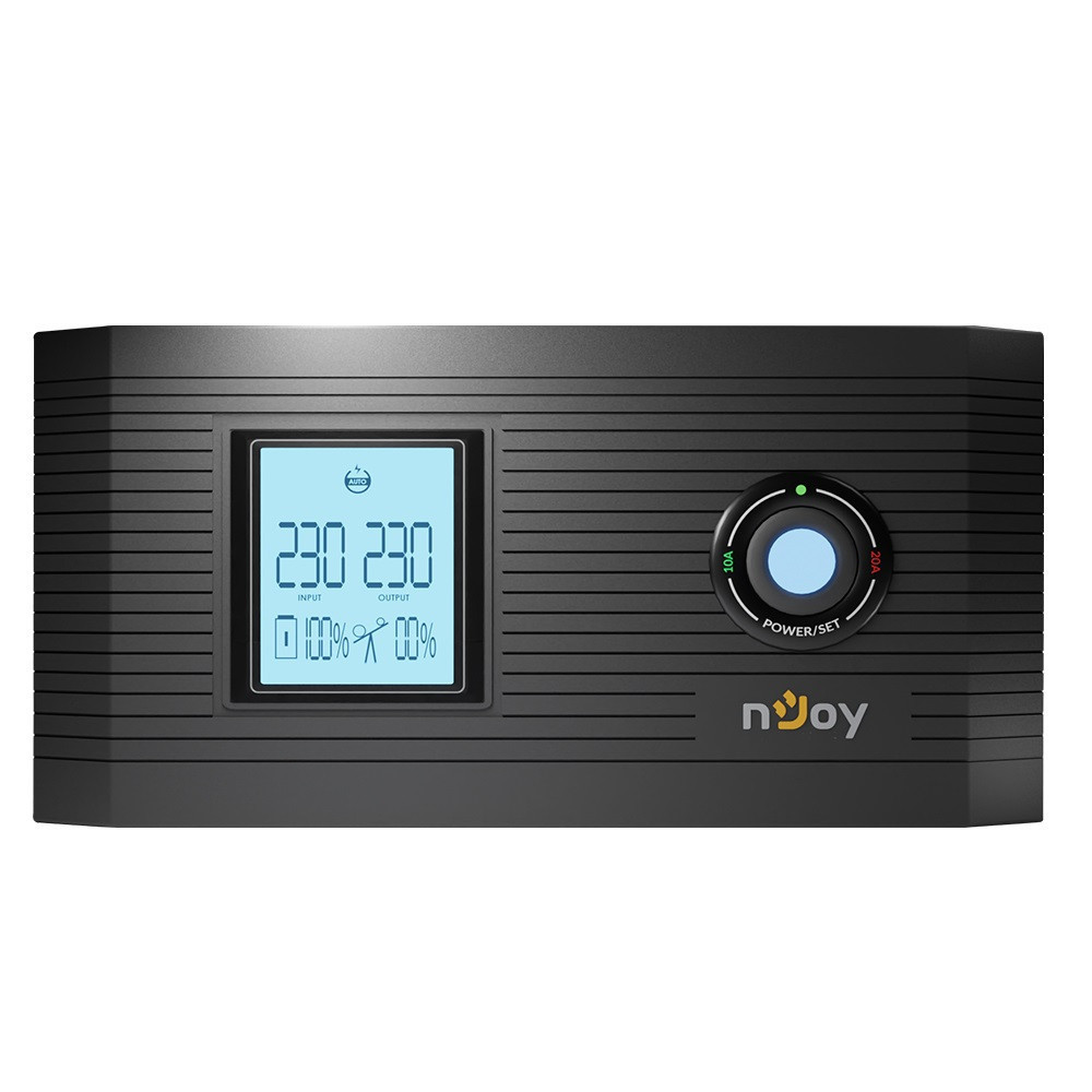 ДБЖ Njoy Aira 600 (UPCSTLP860TAICP01B) Чорний Харьков - изображение 2