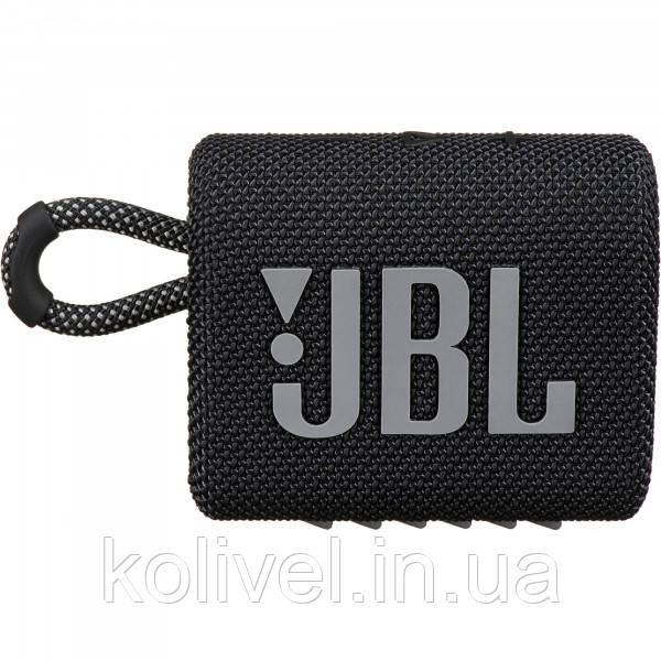 Акустична система JBL GO 3 Black JBLGO3BLK (JBLGO3BLK) Киев - изображение 1