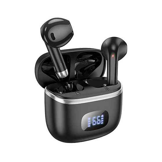 Бездротові навушники Hoco EQ1 Music guide true wireless BT headset чорні Львів