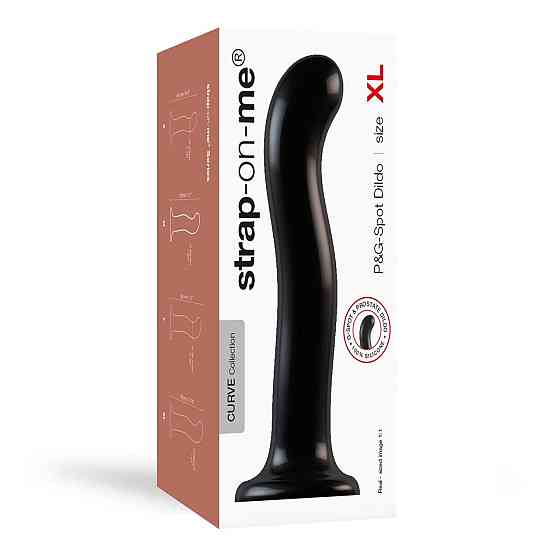 Насадка для страпона Strap-On-Me P&G-Spot Dildo, силикон, размер XL Sex Aura Київ