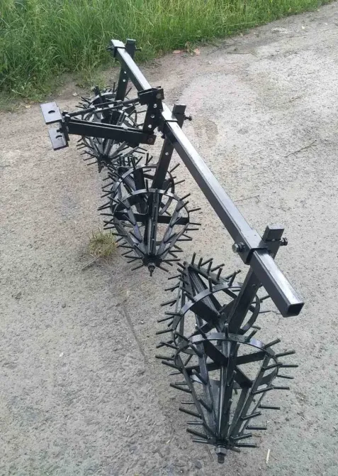 Культиватор-ёж 3-корпусный для мототрактора (3х-точка, ширина 38–53 см) Харьков - изображение 5