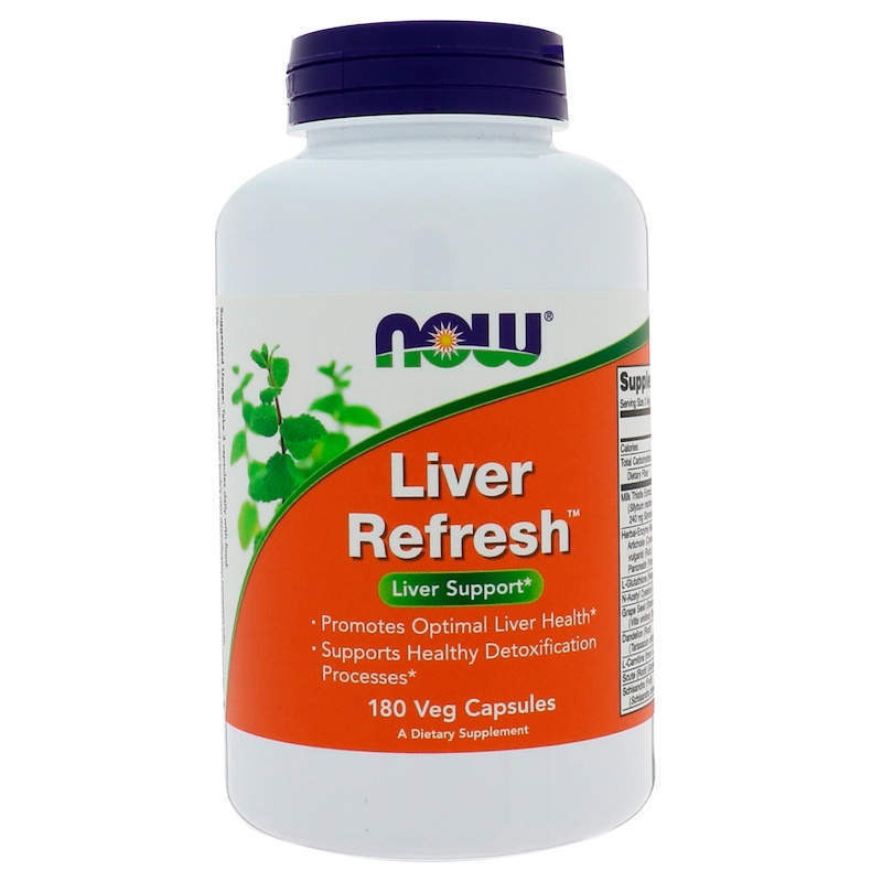 Поддержка печени (Liver Refresh) Now Foods, 180 капсул Київ - фото 1