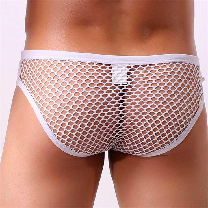 Чоловічі труси в сітку "Clever-Menmode" - Білий - L-XL Вінниця - фото 5