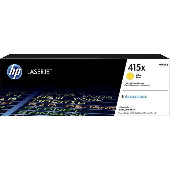 Картридж HP CLJ 415X Yellow (W2032XС) Киев