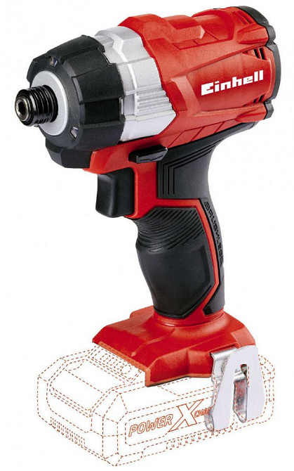 Ударная отвертка бесщеточная Einhell TE-CI 18 Li BL-Solo: (акум 2.5 ампера и зарядка) Киев - изображение 2
