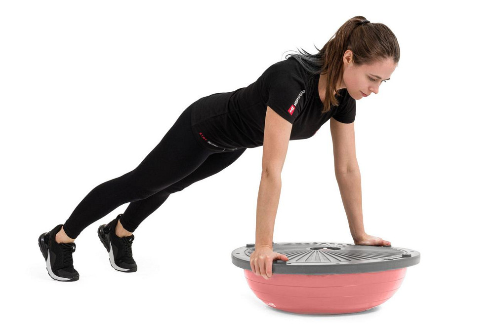 Балансувальна півсфера Hop-Sport HS-L058 рожева Київ - фото 8