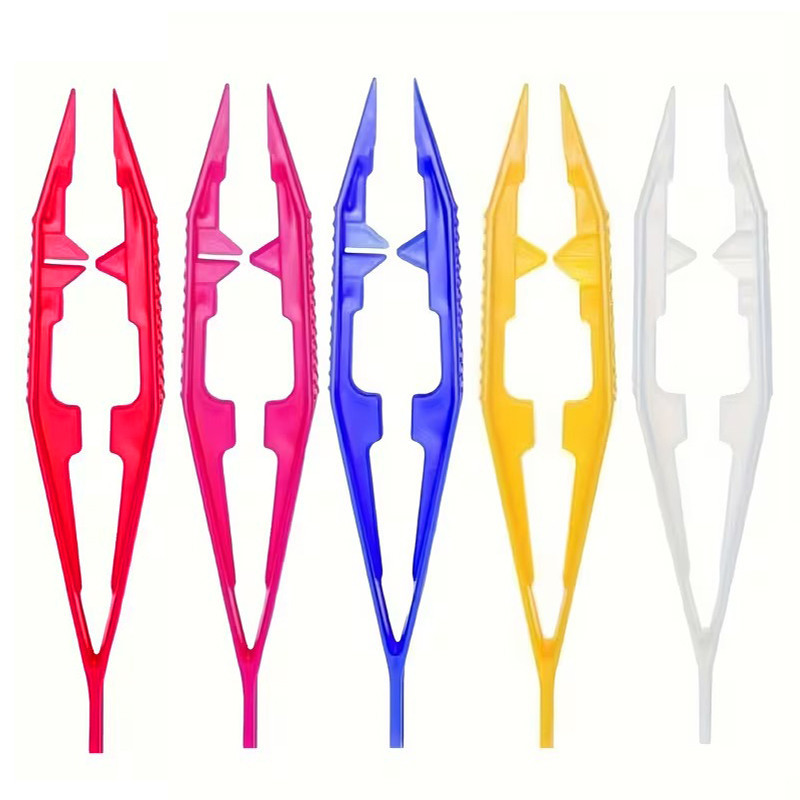 Пінцет пластиковий для намистин PIN-10.3 колір в асортименті, 10,3 см Вінниця - фото 2