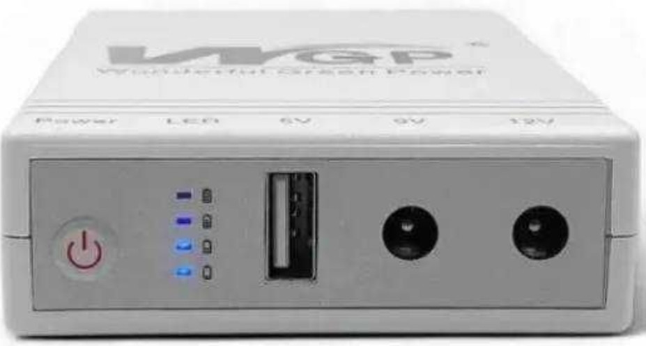 Безперебойник для роутера UPS WGP -103 10400 mAh. На 5V 9V 12V Белый. Киев - изображение 1