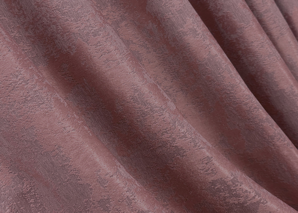 Комплект готовых штор VR-Textil Жаккард Sultan YL № 1209ш Малиново-серый 100х270 см 2 шт (31-515) Киев - изображение 6