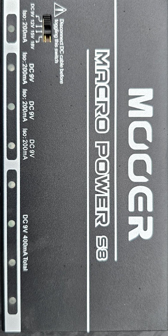 MOOER MACRO POWER S8 блок живлення для гітари педалей ефектів.  Новий! Харків - фото 5