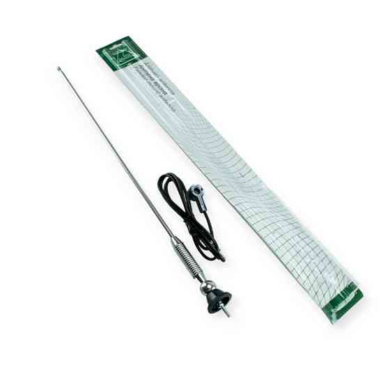 Антенна врезная телескоп хром/3 секции-1,3м/кабель 1.5м/пружина/блистер Balaton Мукачево