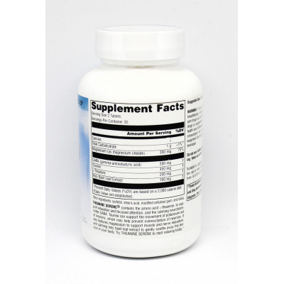 Амінокислота Source Naturals Теанін Серен, Serene Science, 60 таблеток (SNS-01775) Вінниця - фото 2