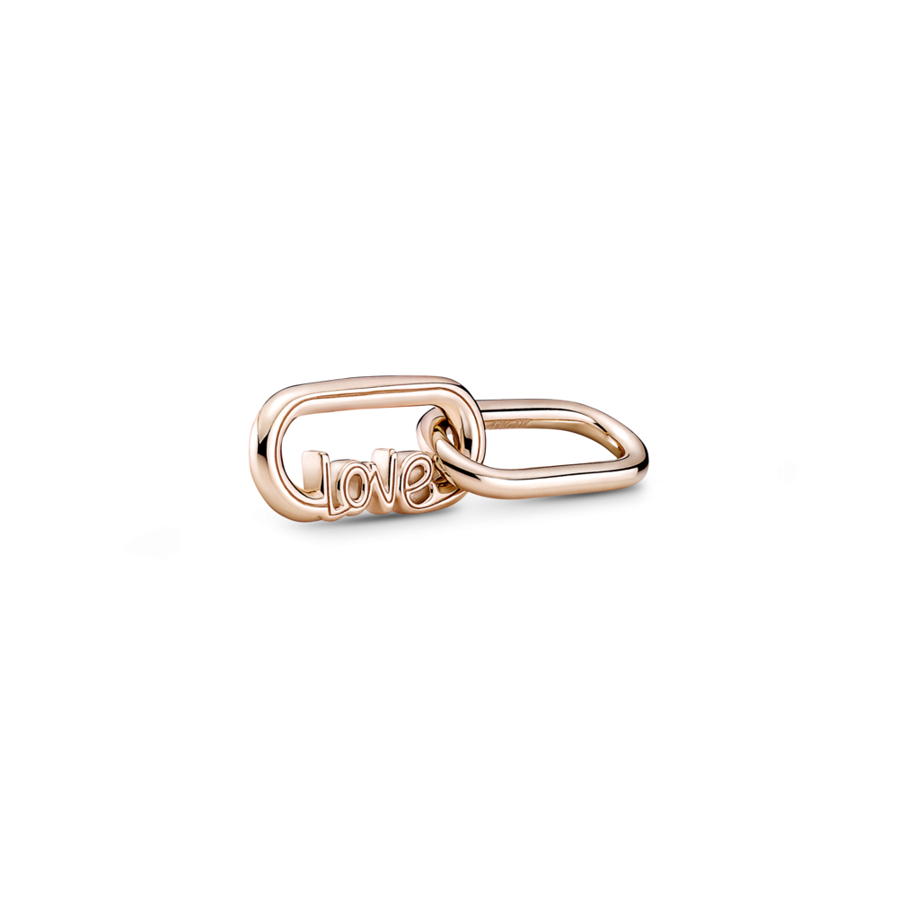 Срібна ланка "Любов"для браслетів Пандора Мі MasterSem Київ - фото 1