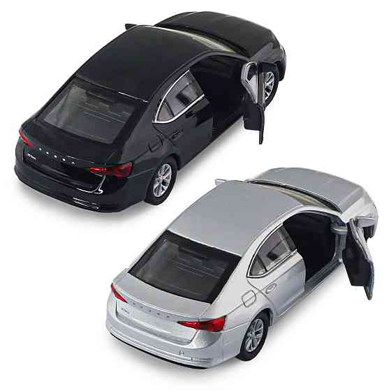Автомодель - Skoda Octavia (чорний, сріблястий) Дніпро