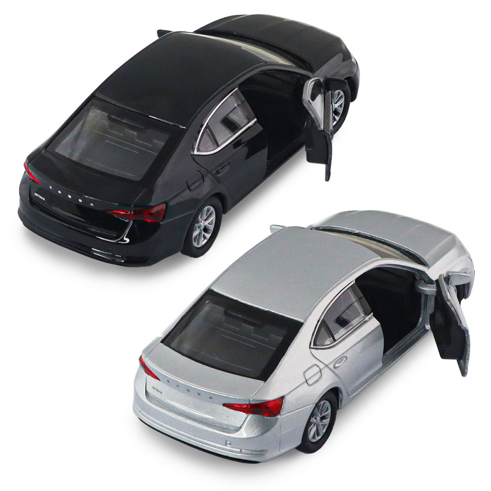 Автомодель - Skoda Octavia (чорний, сріблястий) Дніпро - фото 2