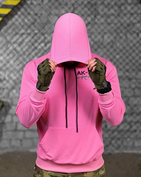 Тактическая худи MAKLIN   АК-74 розовая ДЛ7063 Одесса - изображение 5