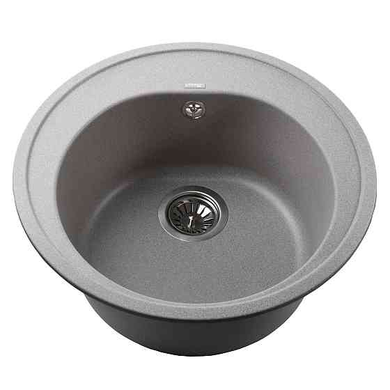 Гранитная мойка Globus Lux MARTIN сірий камiнь 510мм-А0005 (000021893) Киев