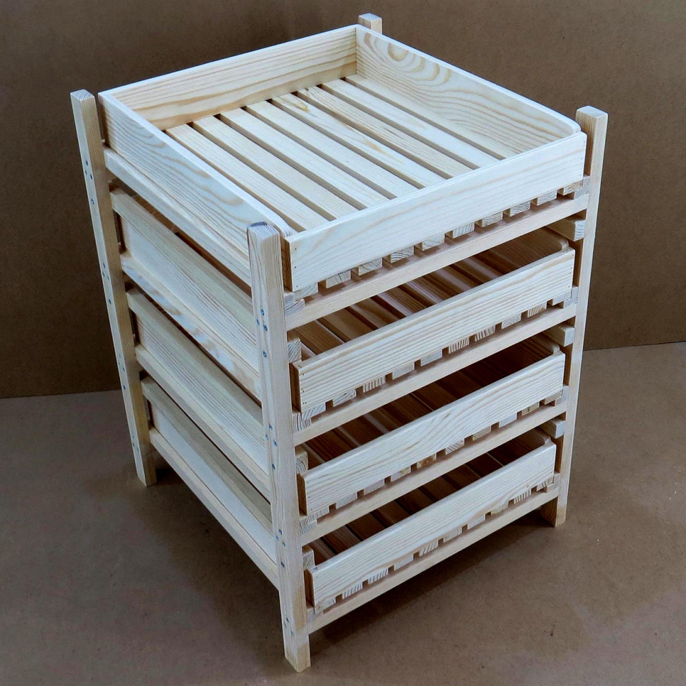 Стелаж для овочів і фруктів "Каррент 4" бланже Миколаїв - фото 7