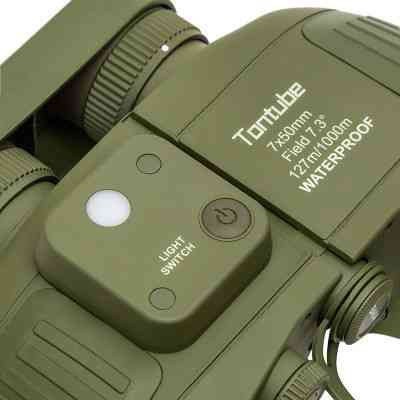 Бінокль Tontube 7x50 Waterproof Military (TV991709) Вінниця