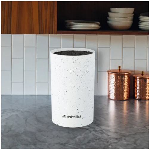 Підставка для ножів 18см (чорний,фіолетовий,зелений) 7604 KAMILLE Житомир - изображение 4