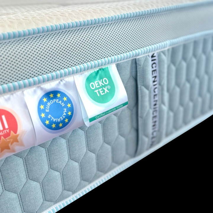 Ортопедичний беспружинний матрац "NOVUM TOP FOAM" серія NOVUM ТМ Еurosleep 140х190 Харків - фото 2