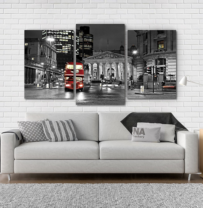 Модульна картина Нічний Лондон Art-89_3 Київ - фото 2