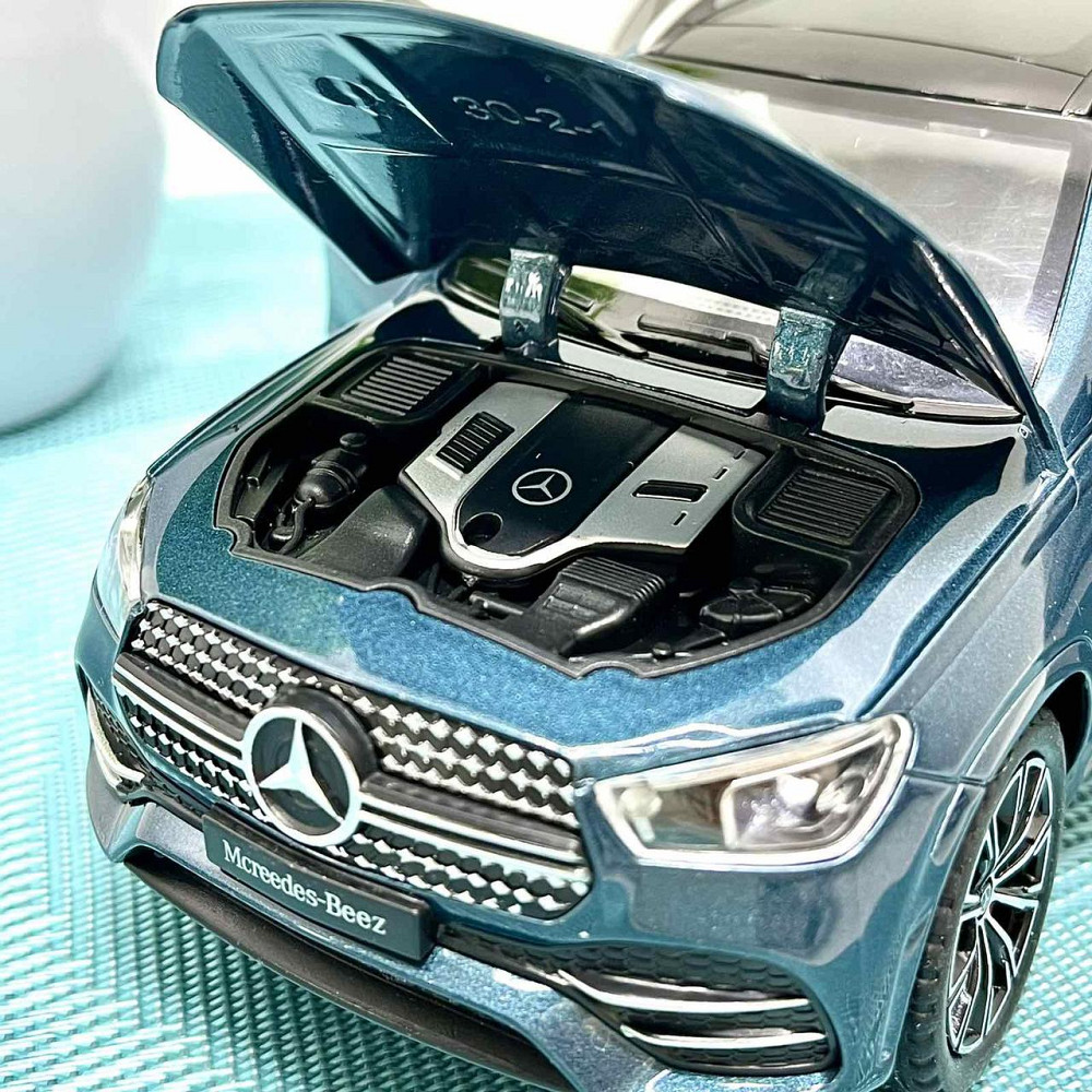 Машинка Автосвіт Mercedes інерційна відчиняються двері 20,5 см 1:24 Смарагдова (AP-2100) Чернігів - фото 3