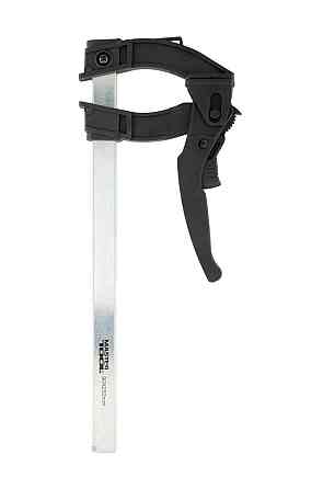 Струбцина столярна MASTERTOOL F-Type швидкозатискна 250×90 мм 600 Н 07-0014 Коломыя