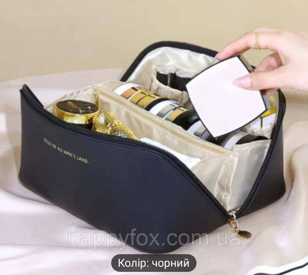 Косметичка жіноча 800×800 см. Велика косметична сумка для зберігання косметики. Львів - фото 2