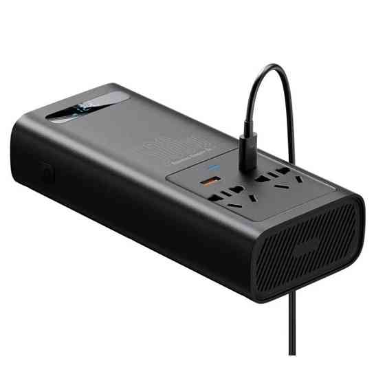 Автомобільний інвертор Baseus 500W чорний Київ