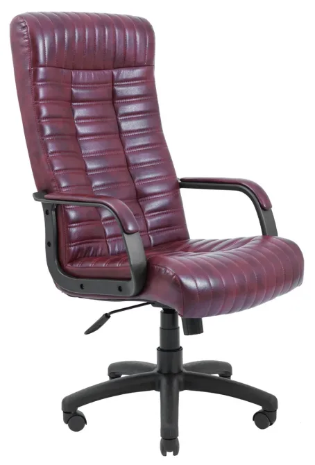 Офісне Крісло Керівника Richman Provence Titan Bordo Пластік Річ М1 Tilt Бордовый Київ - фото 1