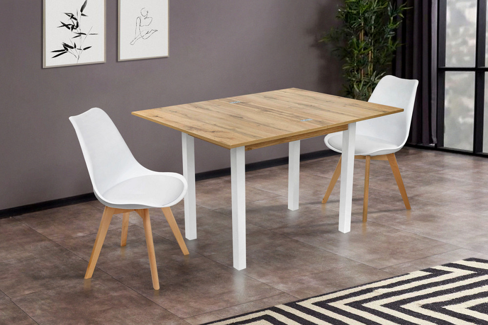 Стіл-трансформер СКАЙ, дуб тахо Київ - фото 4