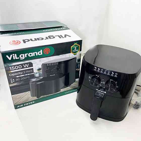 Фритюрниця без масла електрична мультифункціональна ViLgrand Домашня фритюрниця електрична XT-40 Львів