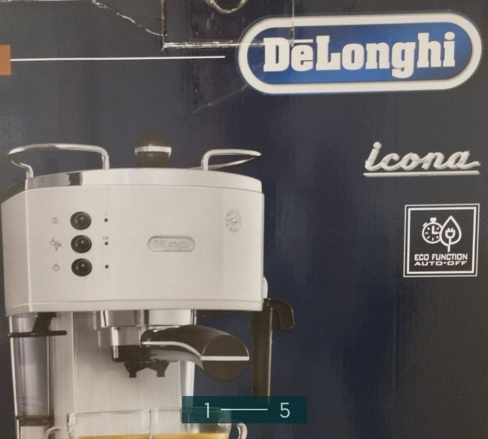 Кофеварка : Delonghi ECO 311W.Колекція ICONA. Харків - фото 5