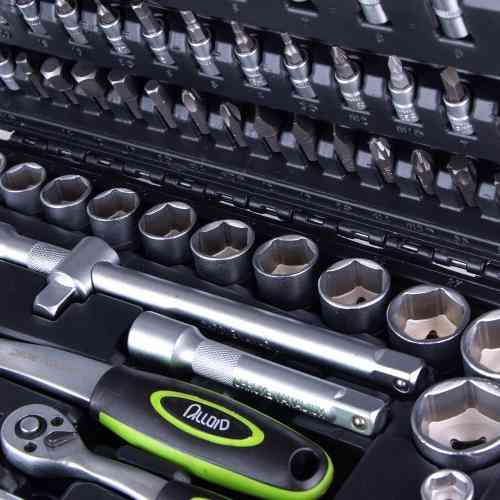 Hабір інструменту Alloid Base 1/2" и 1/4" 6-г 94 предметів (NI-1094 WN-6) Одеса