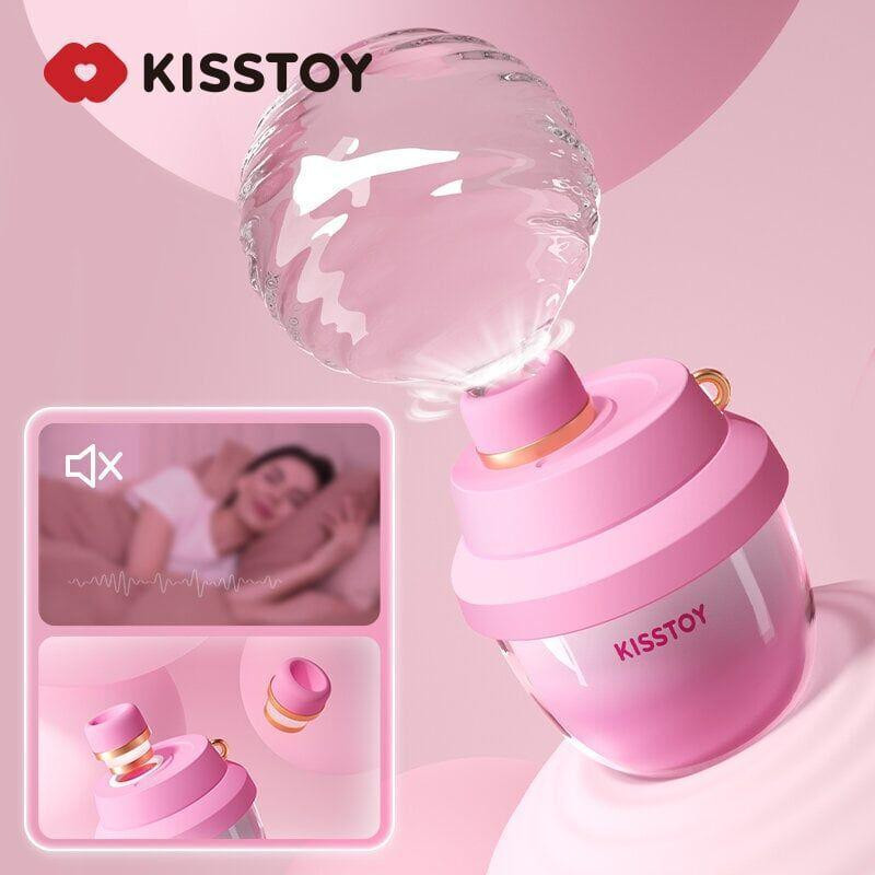 Вакуумний стимулятор-брелок KISSTOY Kiss Pods, 5 рівнів інтенсивності + Turbo-режим, 2 насадки Sex Aura Київ - фото 4