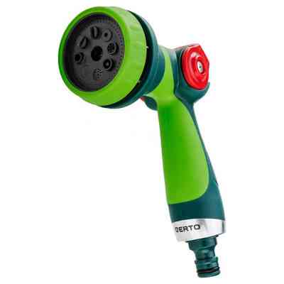 Пістолет для поливу Verto пістолетний, 8 функцій з регулюванням потоку (15G704) Вінниця