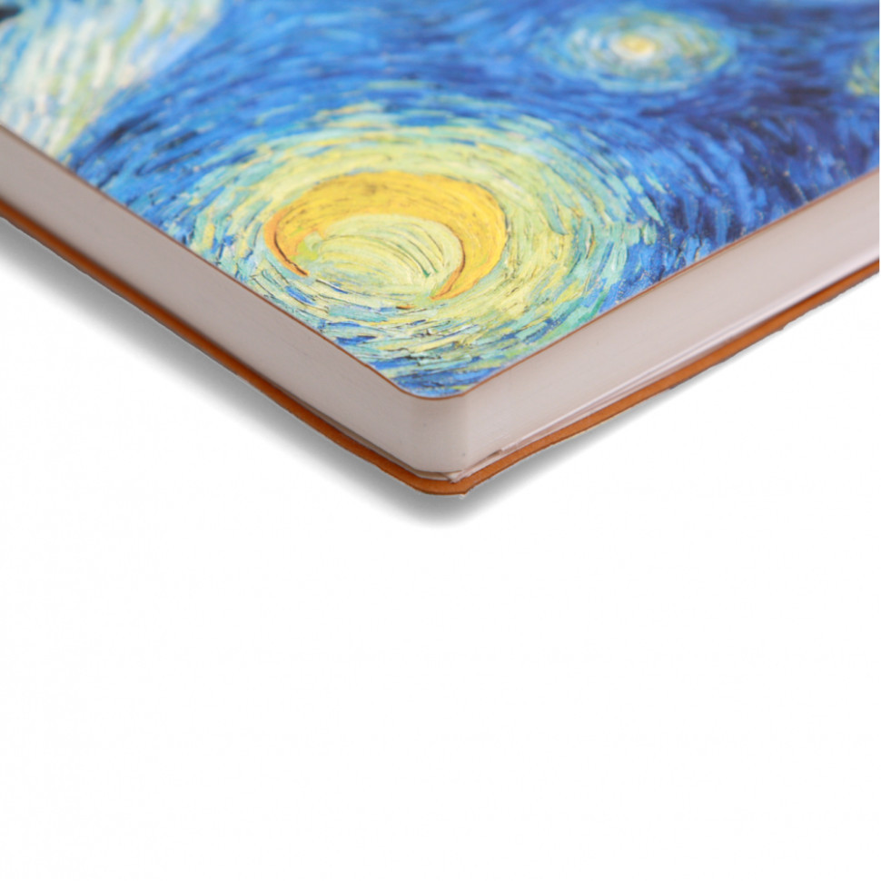 Записна книжка з Нанокрафта Ван Гог "Зоряна ніч" 20202-KR в крапку, м'яка обкладинка, 96 аркушів Вінниця - фото 3