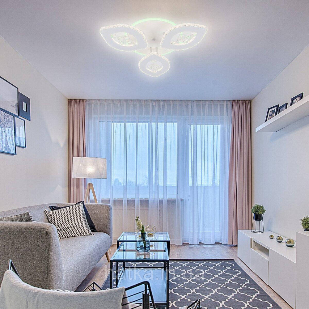 Люстра світлодіодна акрилова B S2823/3 Київ - фото 7