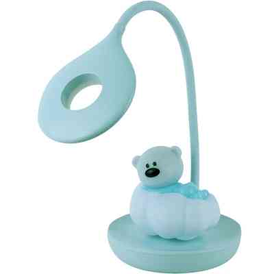Настольная лампа Kite Cloudy Bear LED с аккумулятором, зеленая (K24-493-2-4) Винница
