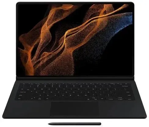 Графічний планшет Samsung Keyboard Book Cover do Galaxy Tab S8 Ultra Czarny (EF-DX900BBGGDE) Київ